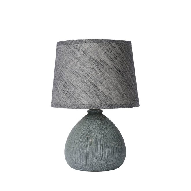 Lucide Ramzi - Tafellamp Ø 18 cm 1xE14 Grijs