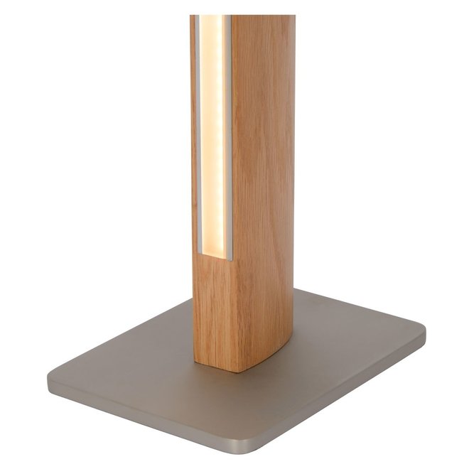 Lucide Sytze - Vloerlamp LED Dimb. 1x30W 3000K Licht hout