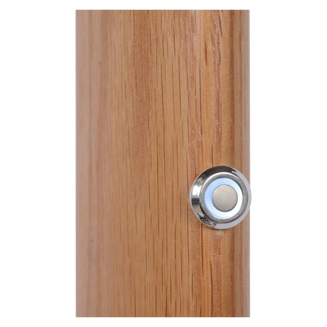 Lucide Sytze - Vloerlamp LED Dimb. 1x30W 3000K Licht hout