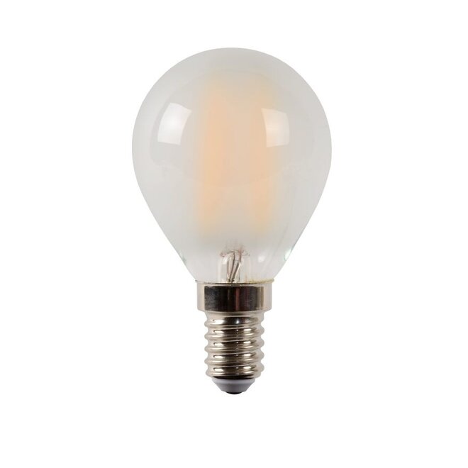 Lucide Led Bulb - Filament lamp Ø 4,5 cm LED Dimb. E14 1x4W 2700K mat