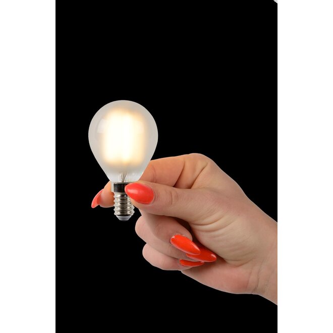 Lucide Led Bulb - Filament lamp Ø 4,5 cm LED Dimb. E14 1x4W 2700K mat