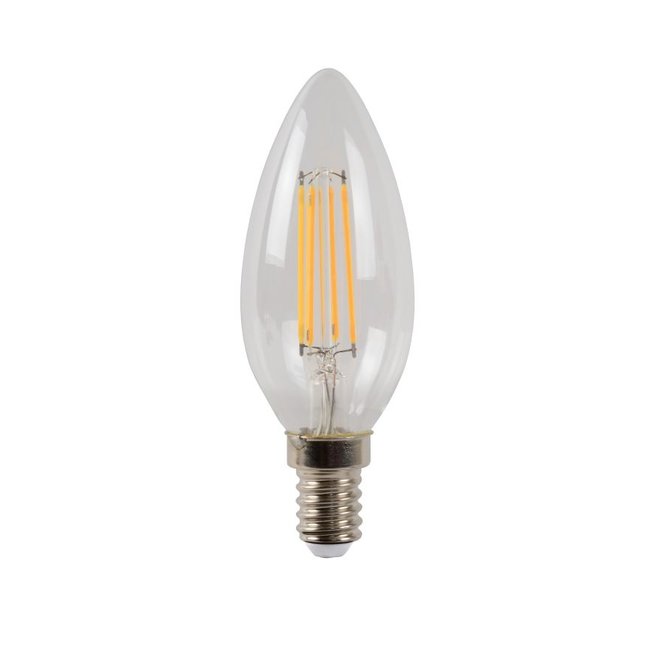 Lucide Led Bulb - Filament lamp Ø 3,5 cm LED Dimb. E14 1x4W 2700K Transparant