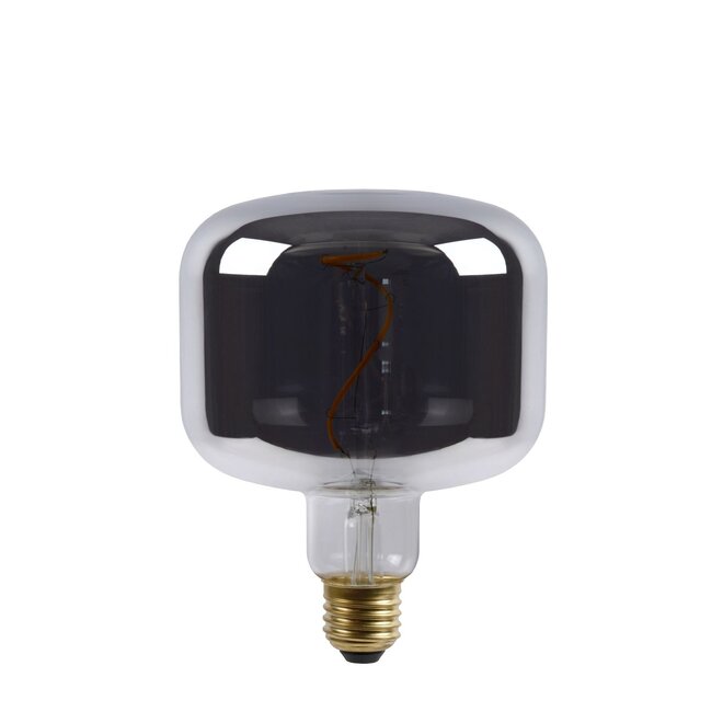 Lucide Filament Bulb - Filament lamp Ø 11,8 cm LED Dimb. E27 1x4W 2200K Fumé