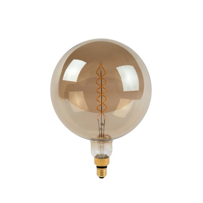 Lucide Giant Bulb - Filament lamp LED Dimb. E27 1x10W 2200K Fumé