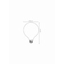 Lucide Step Dim Bulb - Filament lamp Ø 8 cm LED Dimb. E27 1x8W 2700K 3 StepDim Opaal