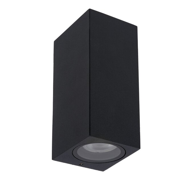Lucide Zaro - Wandspot Buiten 2xGU10 IP44 Zwart