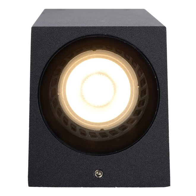 Lucide Zaro - Wandspot Buiten 2xGU10 IP44 Zwart