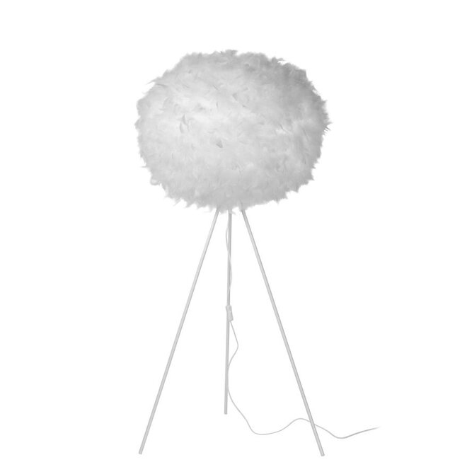 Lucide Goosy Soft - Vloerlamp Ø 50 cm 1xE27 Wit