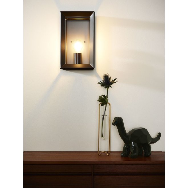 Lucide Thor - Wandlamp 1xE27 Grijs ijzer