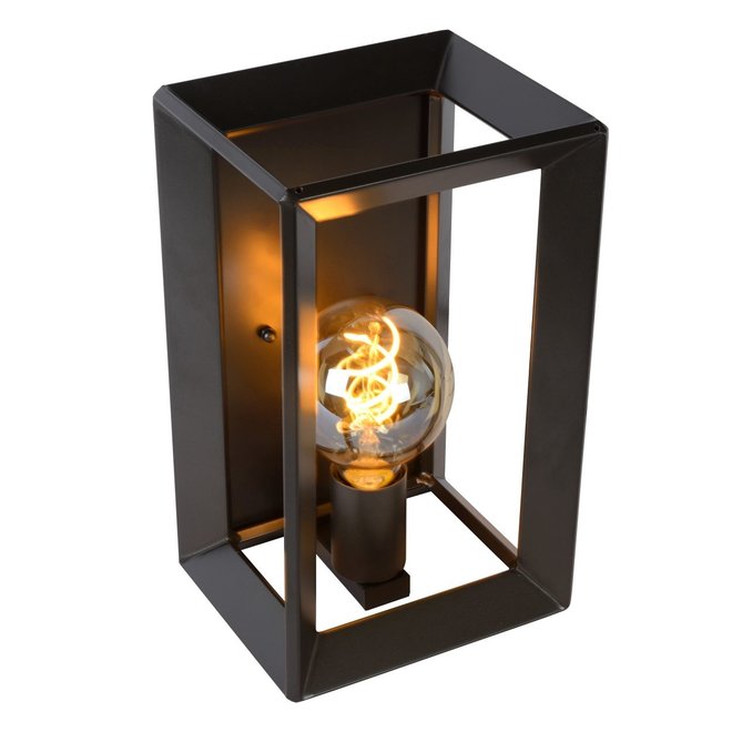 Lucide Thor - Wandlamp 1xE27 Grijs ijzer