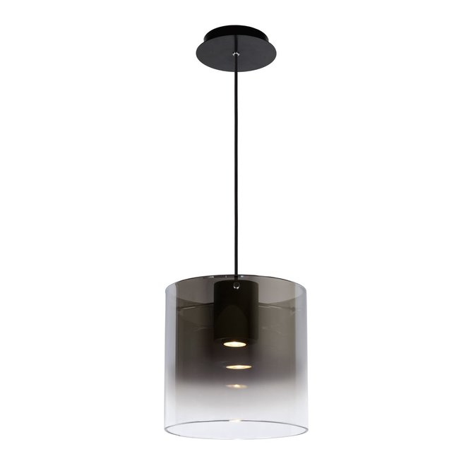 Lucide Owino - Hanglamp Ø 25 cm LED Dimb. GU10 1x5W 3000K Fumé