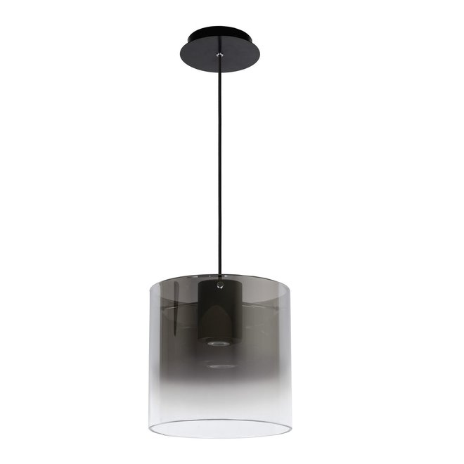 Lucide Owino - Hanglamp Ø 25 cm LED Dimb. GU10 1x5W 3000K Fumé