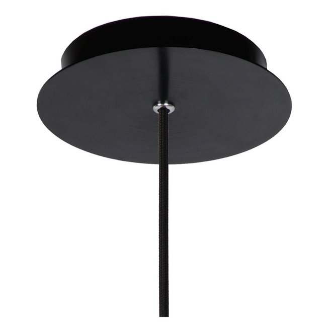Lucide Owino - Hanglamp Ø 25 cm LED Dimb. GU10 1x5W 3000K Fumé