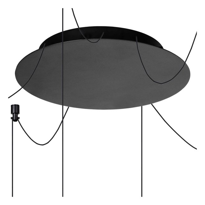 Lucide Lorenz - Hanglamp LED Dimb. 6x4W 3000K Zwart