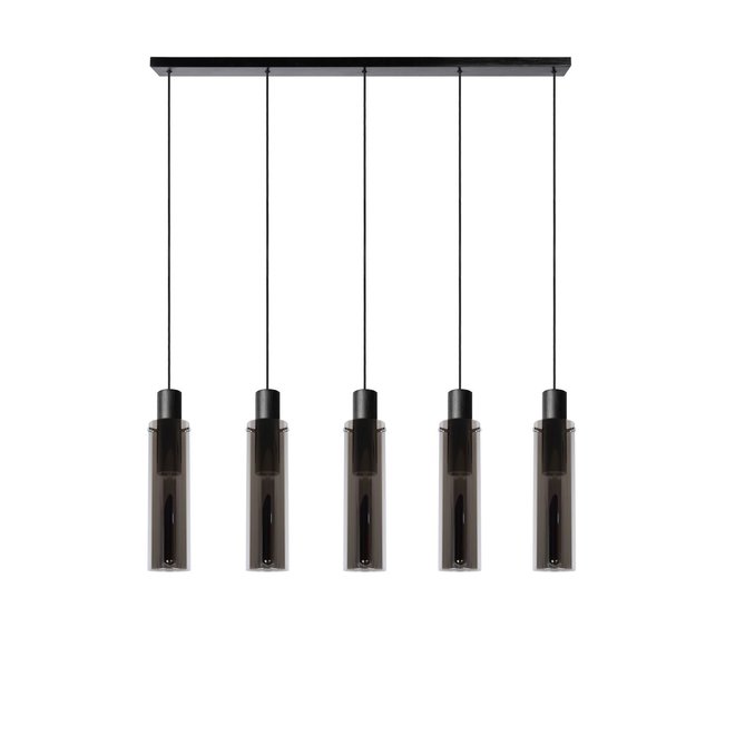 Lucide Orlando - Hanglamp 5xE27 Fumé