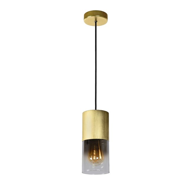 Lucide Zino - Hanglamp Ø 10 cm 1xE27 Mat Goud / Messing