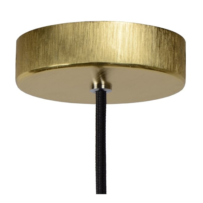 Lucide Zino - Hanglamp Ø 10 cm 1xE27 Mat Goud / Messing
