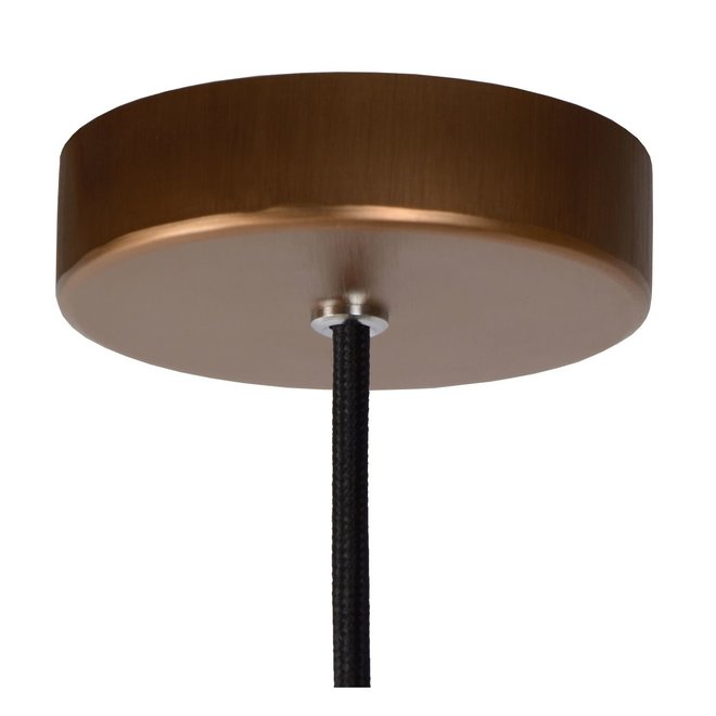 Lucide Zino - Hanglamp Ø 10 cm 1xE27 Amber