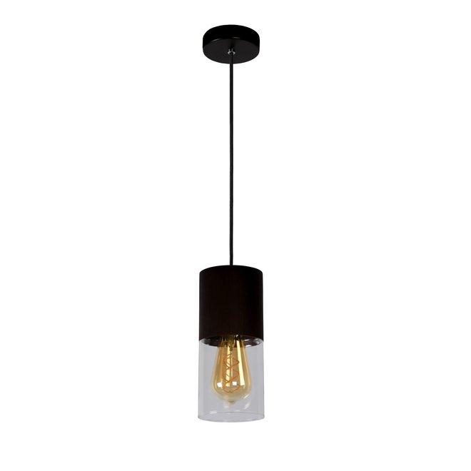 Lucide Zino - Hanglamp Ø 10 cm 1xE27 Roest bruin