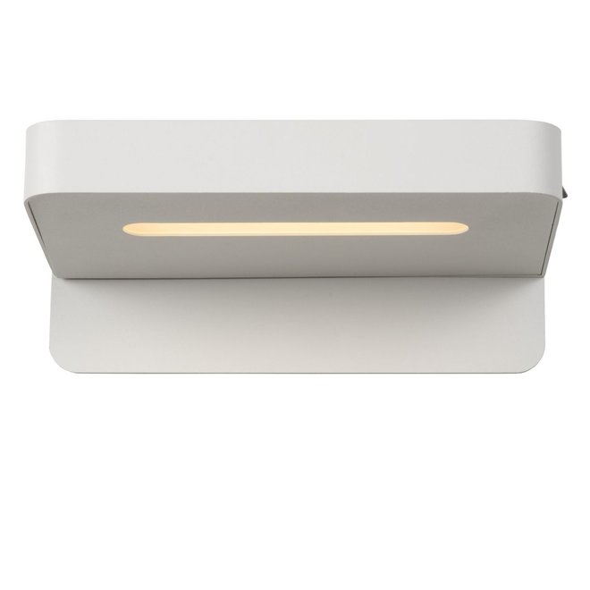 Lucide Atkin - Bedlamp LED 1x5W 2700K Met USB oplaadpunt Wit
