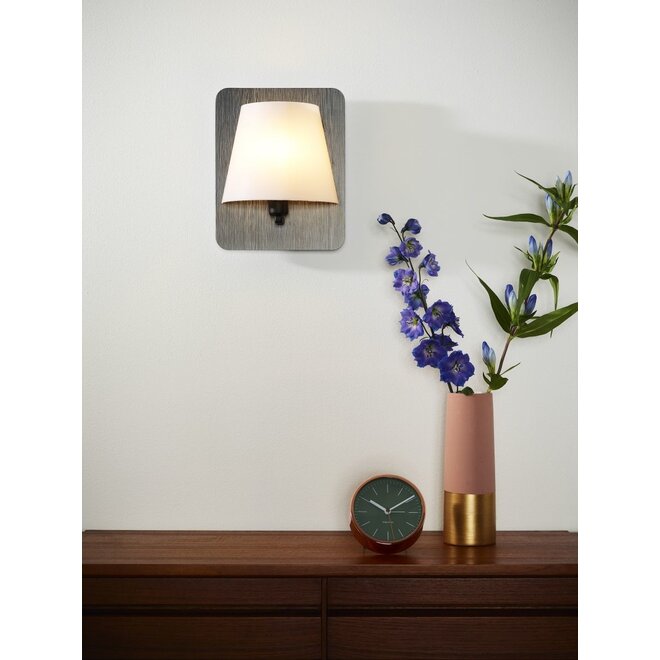 Lucide Idaho - Wandlamp 1xE14 Grijs