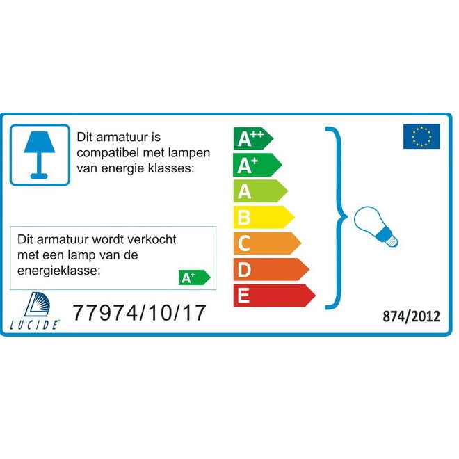 Lucide Cigal - Plafondspot Ø 9 cm LED GU10 2x5W 2700K Koper