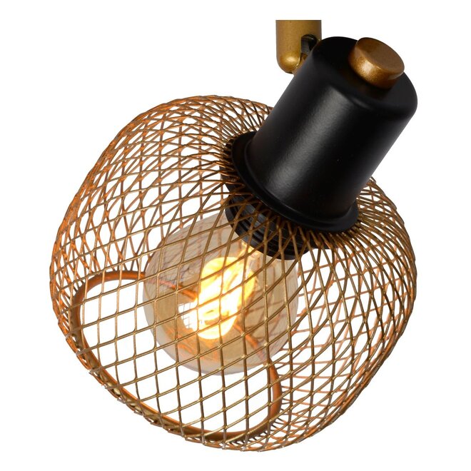 Lucide Maren - Wandspot 1xE14 Mat Goud / Messing