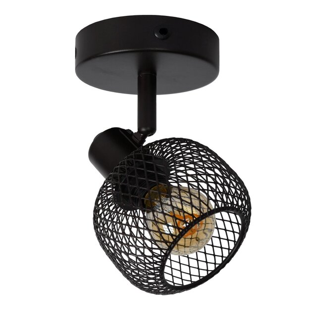 Lucide Maren - Wandspot 1xE14 Zwart