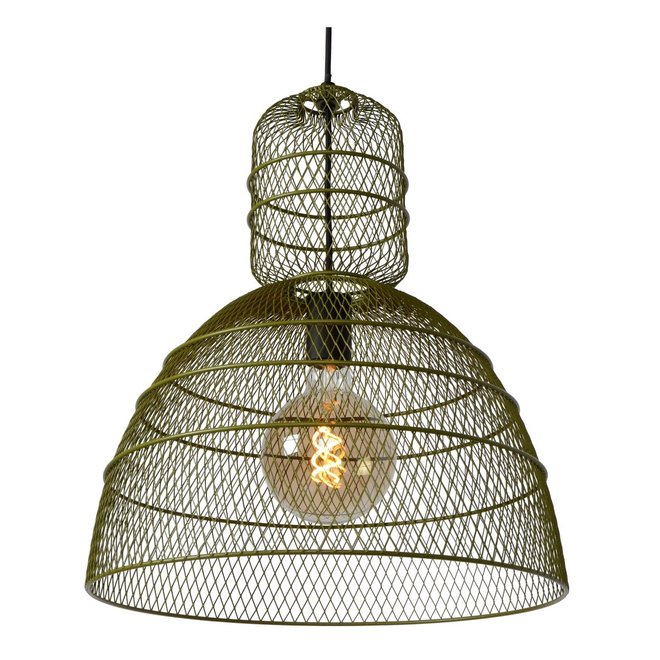 Lucide Gasset - Hanglamp Ø 42,5 cm 1xE27 Groen