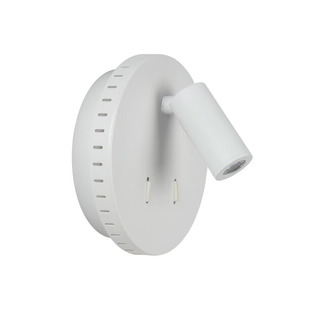 Lucide Bentjer - Wandlamp Ø 14 cm LED 3000K Wit