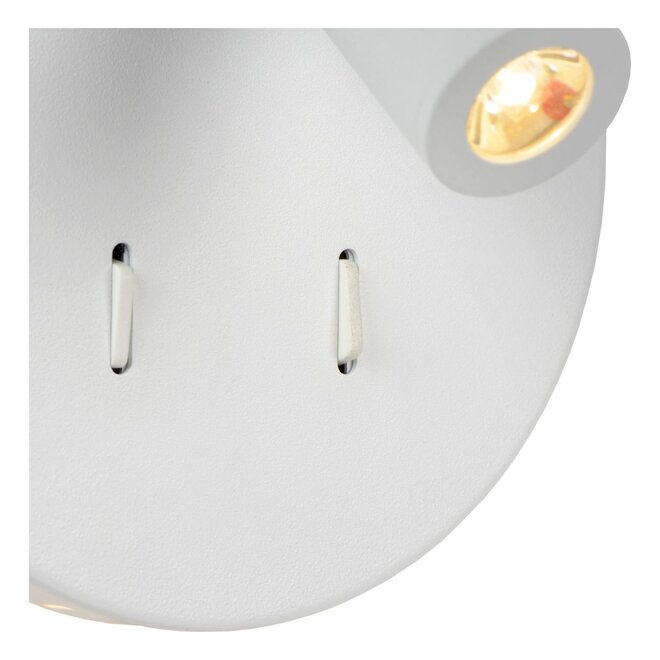 Lucide Bentjer - Wandlamp Ø 14 cm LED 3000K Wit