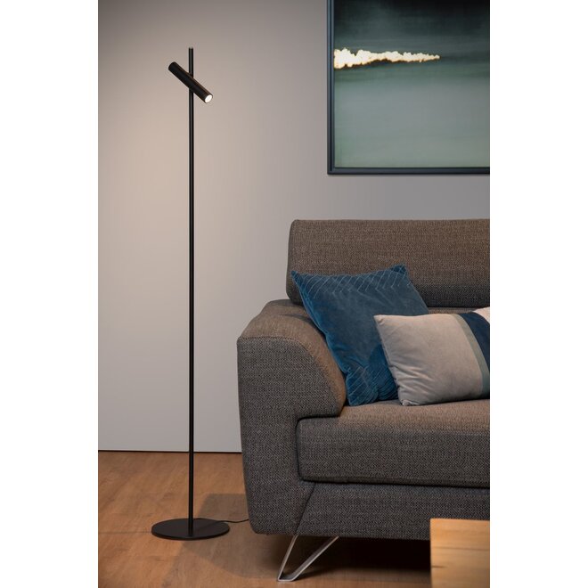 Lucide Philon - Leeslamp Ø 23 cm LED Dimb. 1x4,5W 3000K Zwart