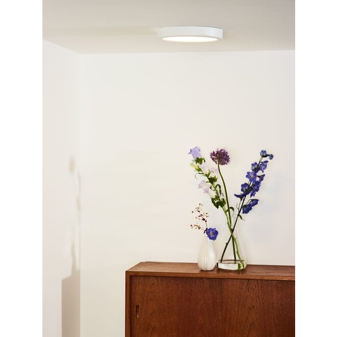 Lucide Tendo-led - Plafonnière Ø 22 cm LED 1x18W 3000K Wit