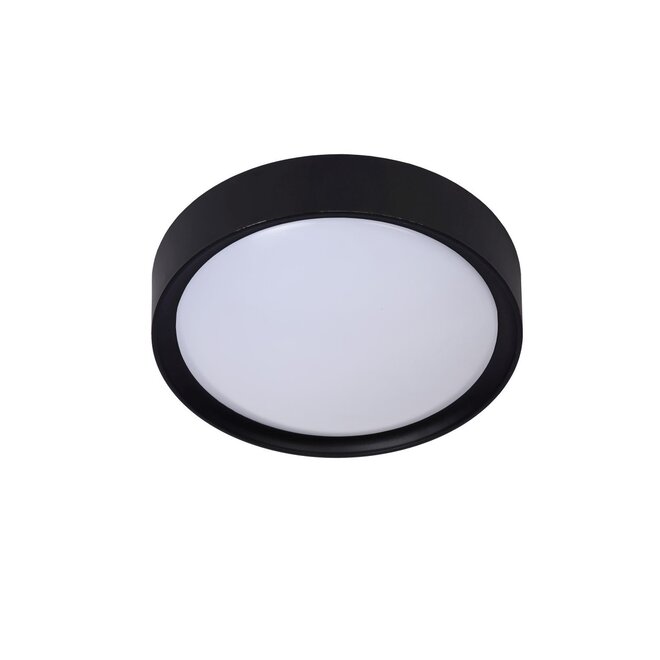 Lucide Lex - Plafonnière Ø 25 cm 1xE27 Zwart