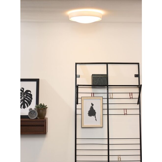 Lucide Lex - Plafonnière Ø 33 cm 2xE27 Wit