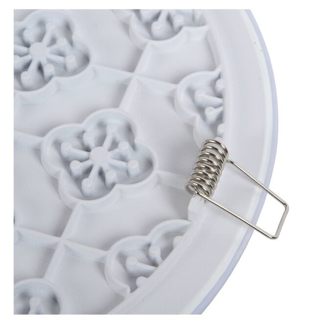 Lucide Ceres-led - Plafonnière Badkamer Ø 21,5 cm LED Dimb. 1x30W 3000K IP44 Zwart