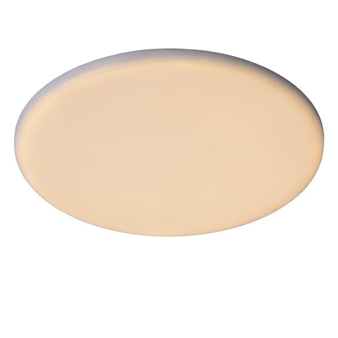 Lucide Ceres-led - Plafonnière Badkamer Ø 21,5 cm LED Dimb. 1x30W 3000K IP44 Zwart