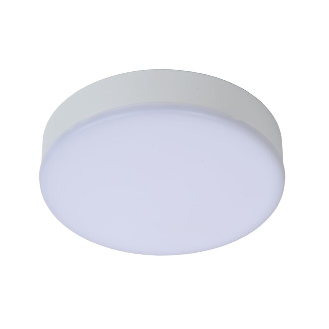 Lucide Ceres-led - Plafonnière Badkamer Ø 21,5 cm LED Dimb. 1x30W 3000K IP44 Wit
