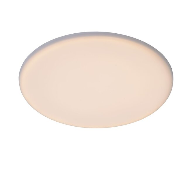 Lucide Ceres-led - Plafonnière Badkamer Ø 21,5 cm LED Dimb. 1x30W 3000K IP44 Wit