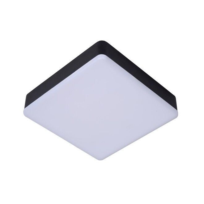 Lucide Ceres-led - Plafonnière Badkamer LED Dimb. 1x30W 3000K IP44 Zwart