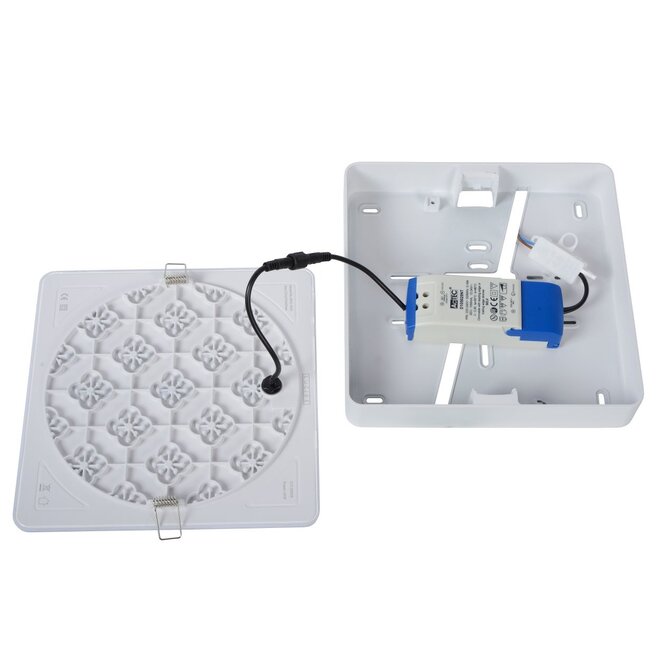 Lucide Ceres-led - Plafonnière Badkamer LED Dimb. 1x30W 3000K IP44 Wit