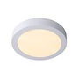 Lucide Brice-led - Plafonnière Badkamer Ø 24 cm LED Dimb. 1x15W 3000K IP44 Wit