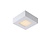 Lucide Brice-led - Plafonnière Badkamer LED Dimb. 1x8W 3000K IP44 Wit