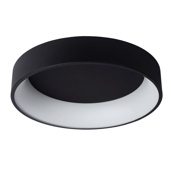 Lucide Talowe Led - Plafonnière Ø 60 cm LED Dimb. 1x42W 3000K Zwart