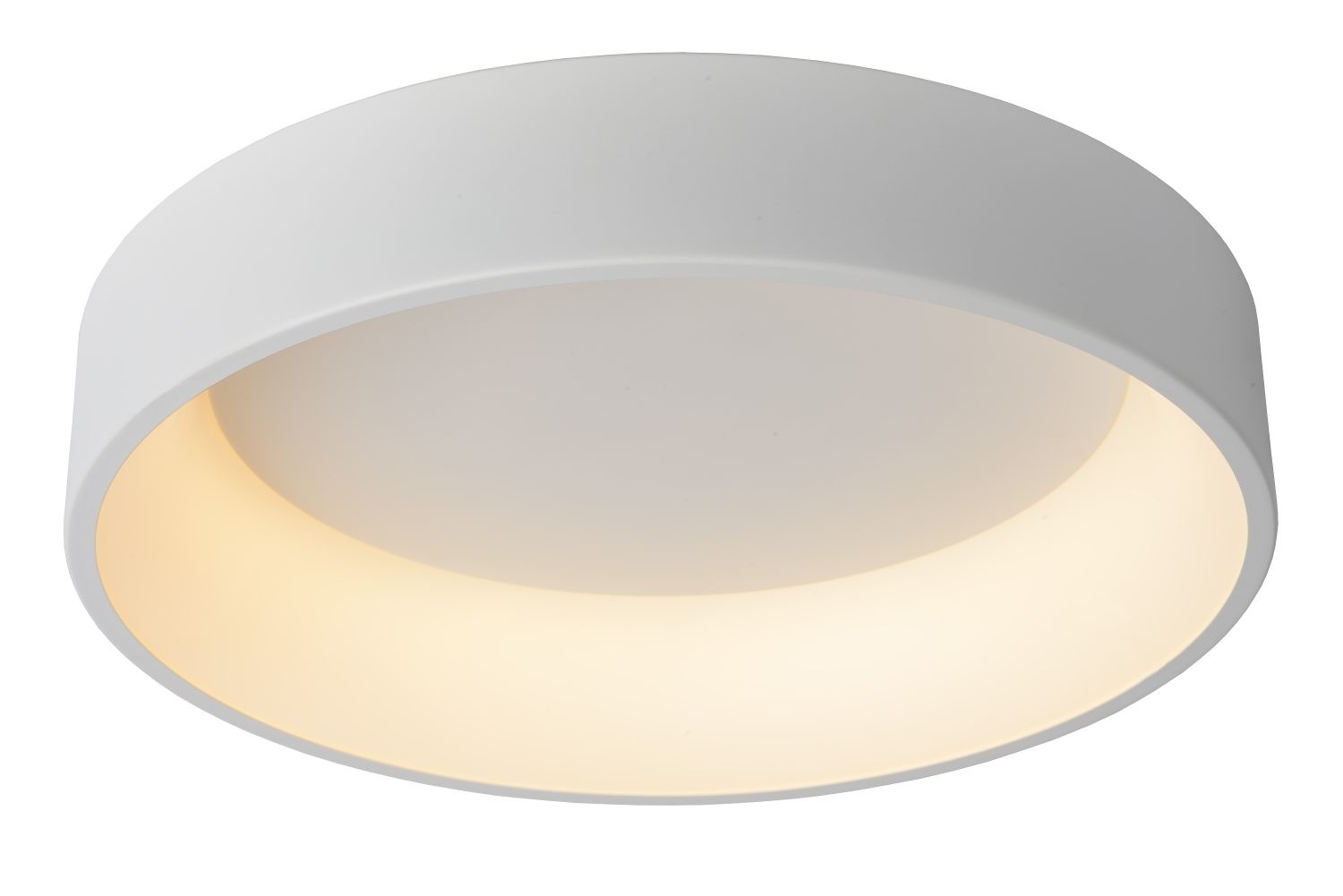 Lucide Talowe Led - Plafonnière Ø 60 cm LED Dimb. 1x42W 3000K Wit