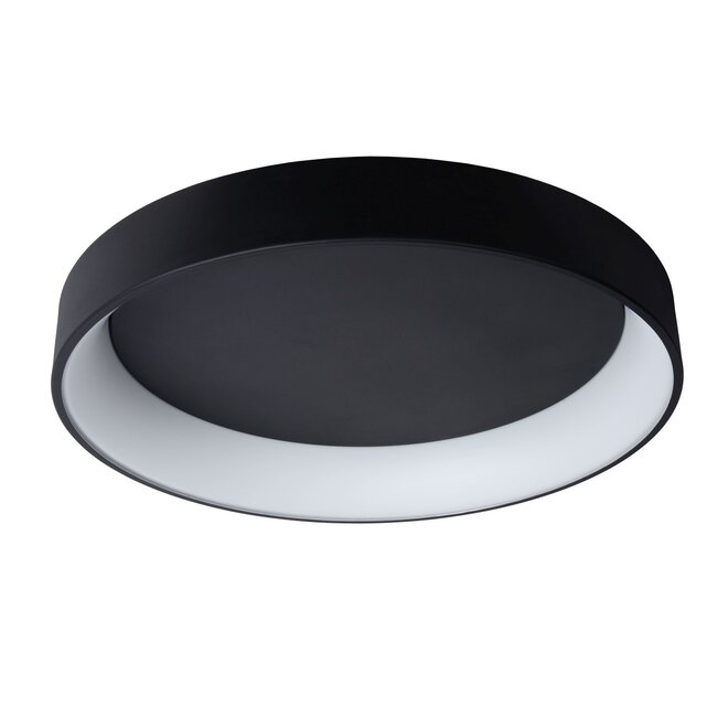 Lucide Talowe Led - Plafonnière Ø 80 cm LED Dimb. 1x80W 3000K Zwart