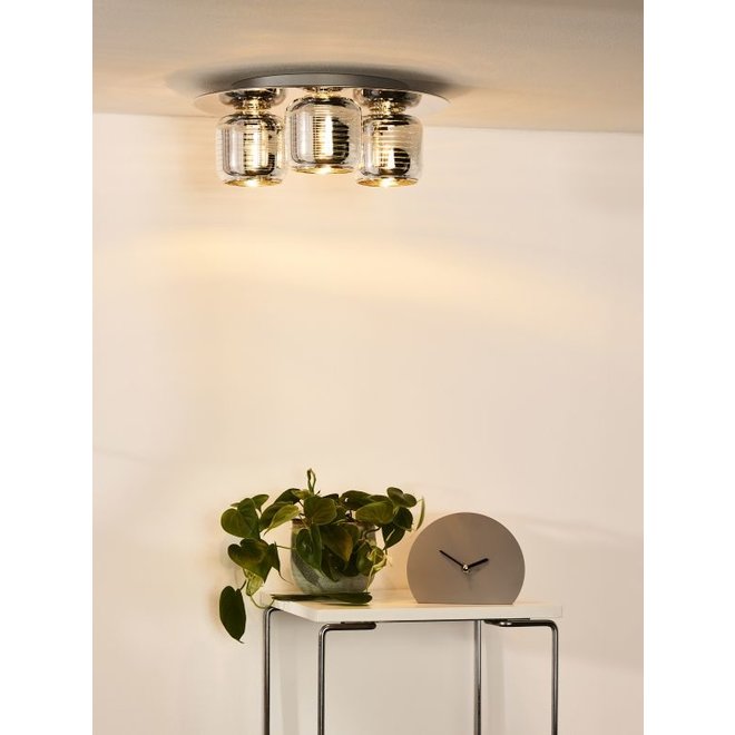 Lucide Eryn - Plafonnière Ø 38 cm 3xG9 Chroom