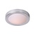 Lucide Fresh - Plafonnière Badkamer Ø 27 cm 1xE27 IP44 Mat chroom