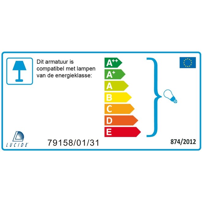 Lucide Fresh - Plafonnière Badkamer Ø 27 cm 1xE27 IP44 Wit