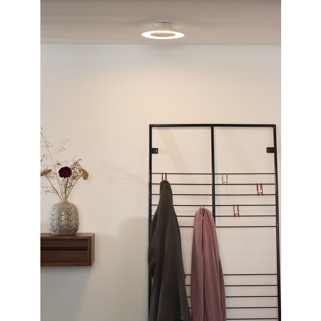 Lucide Foskal - Plafonnière Ø 21,5 cm LED 1x6W 2700K Wit